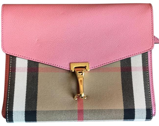 Burberry Classic Pink Leather Clutch
