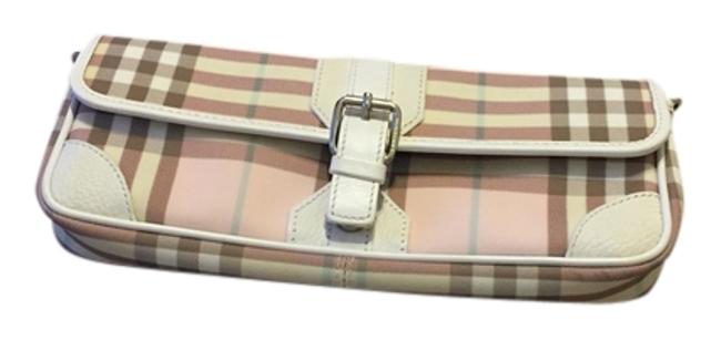 Burberry Coated Canvas Clutch