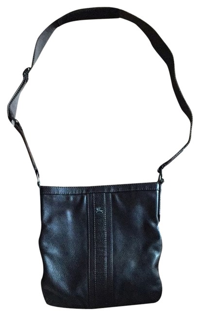 Burberry Dark Brown Leather Cross Body Bag