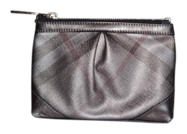 Burberry Grafite with Brown Clutch