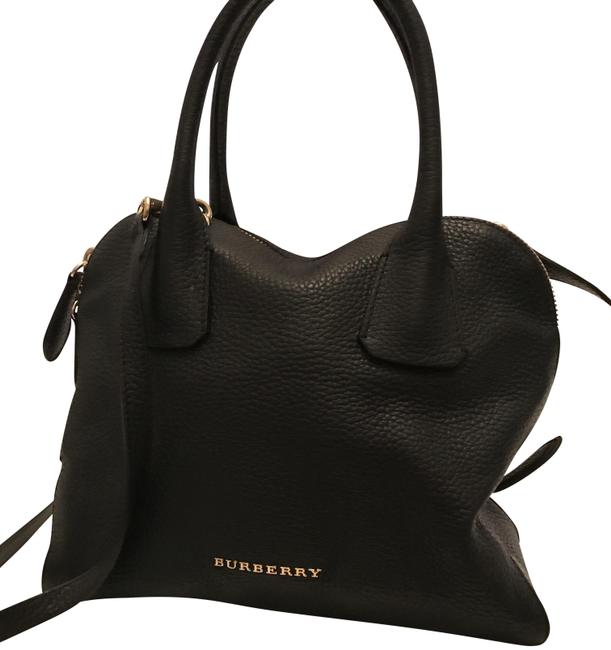 Burberry Grainy Black Leather Cross Body Bag