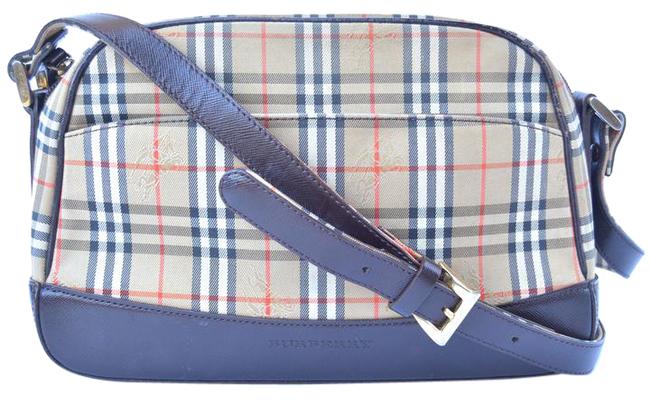 Burberry Haymarket Check Cavas Cross Body Bag