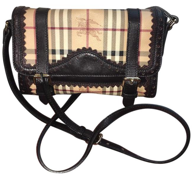 Burberry Haymarket Check Cross Body Bag