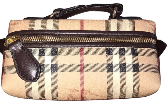 Burberry Haymarket Check Pouch Clutch