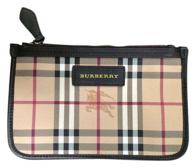Burberry Haymarket Check Wallet Clutch