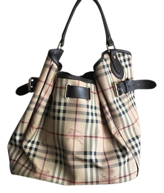 Burberry Haymarket Walden Hobo Bag