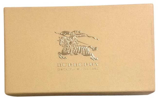 Burberry Haymarket Wristlet Chocolate Clutch