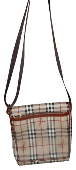 Burberry Haymarket Yellow Cross Body Bag