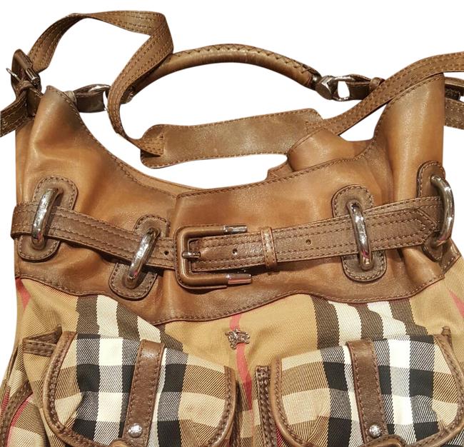 Burberry Crossbody HoboCrossbody Brown Leather Hobo Bag