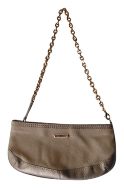 Burberry Horseferry HouseHorseferry Road Beige Leather Clutch