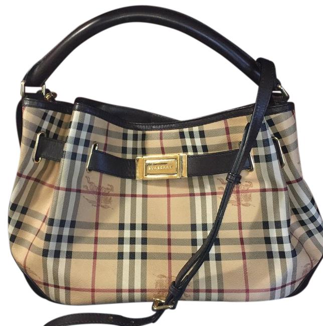 Burberry House Check Canvas Cross Body Bag