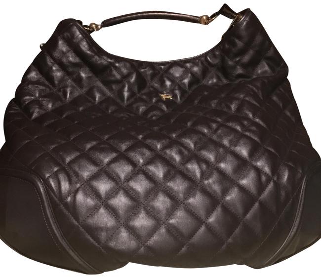 Burberry Hoxton Chocolate Hobo Bag