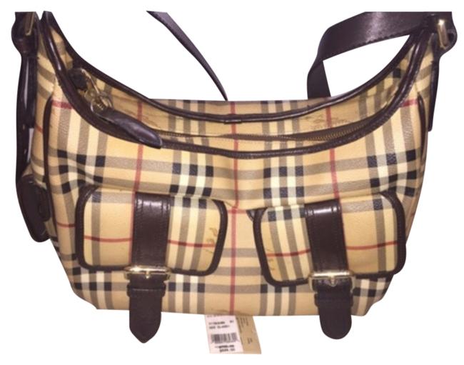 Burberry Leather Cross Body Bag