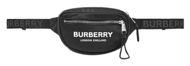 Burberry Belt Logo Printed Shell Cross Body Bag