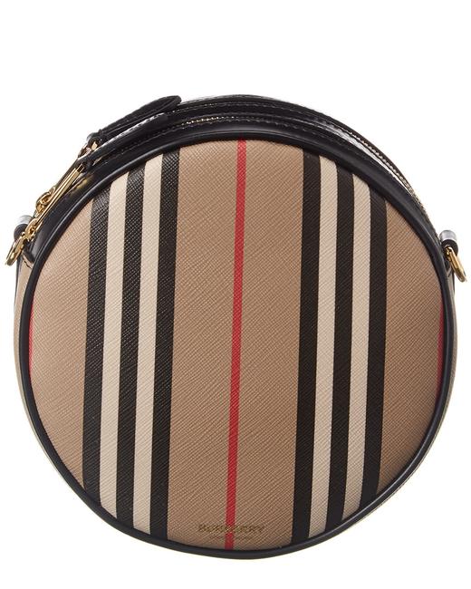 Burberry Louise Icon Stripe E canvasLeather 8027293 Cross Body Bag