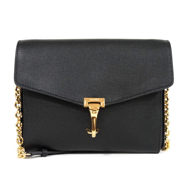 Burberry Macken Small Derby Leather Black Cross Body Bag