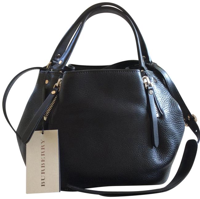 Burberry Maidstone Black Leather Cross Body Bag