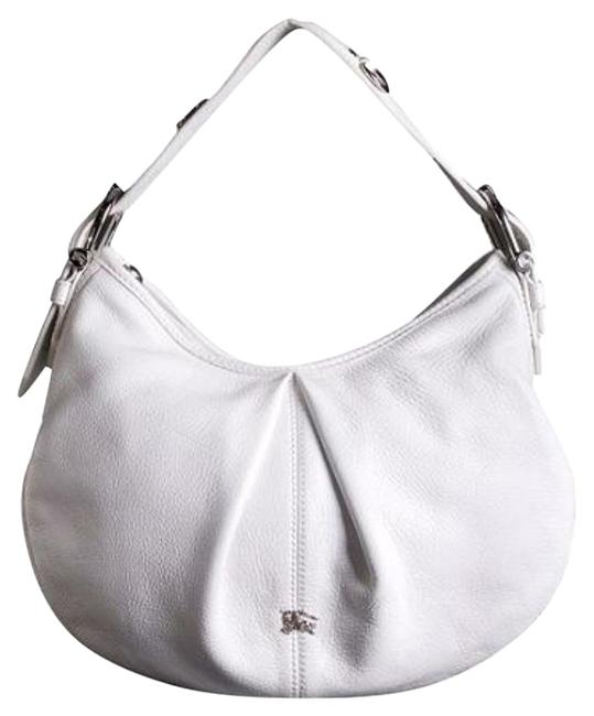 Burberry Malika Leather Hobo Bag