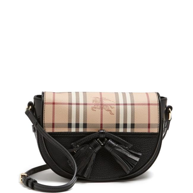 Burberry Maydown BlackMulti Leather Cross Body Bag