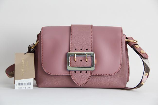 Burberry Medley Medium Dusty Pink Leather Cross Body Bag