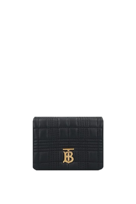Burberry Micro Lola Quilted Black Leather Cross Body Bag