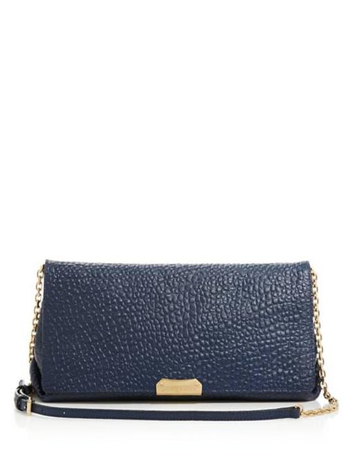 Burberry Mildenhall Medium Black Calfskin Leather Clutch