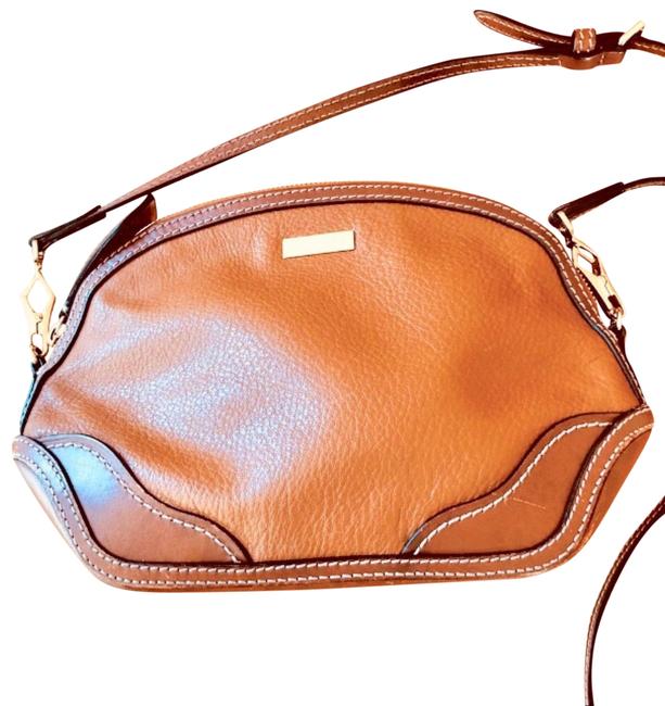 Burberry Mini Orchard Wristlet Tan Cross Body Bag