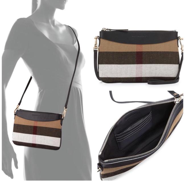 Burberry Monogram Check Cross Body Bag