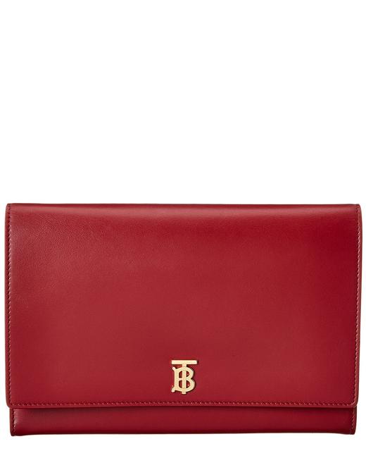 Burberry Monogram Motif Leather Cross Body Bag