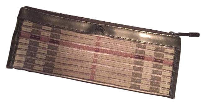 Burberry Multicolor Leather Clutch