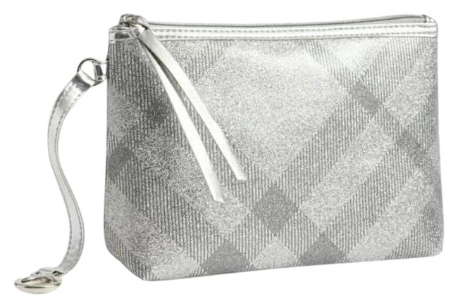 Burberry New Beauty Pouch Wristlet Zipper Clutch