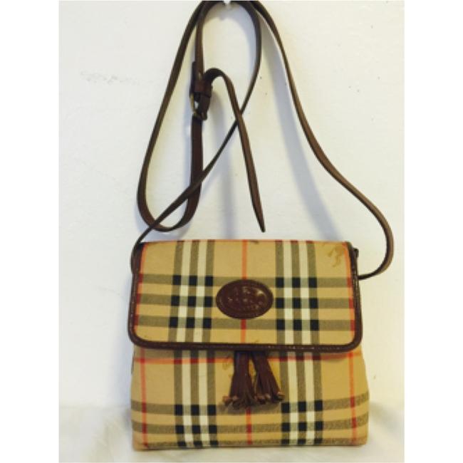 Burberry Nova Check Hand Cross Body Bag