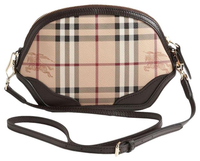 Burberry Nova Check Mini Orchard Haymarket Purse Cross Body Bag