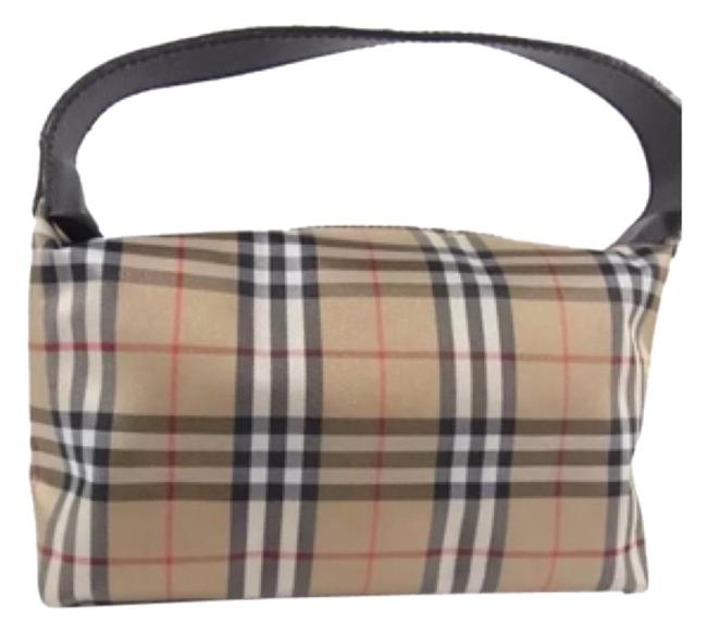 Burberry Nwot Small Novacheck CanvasLeather Hobo Bag