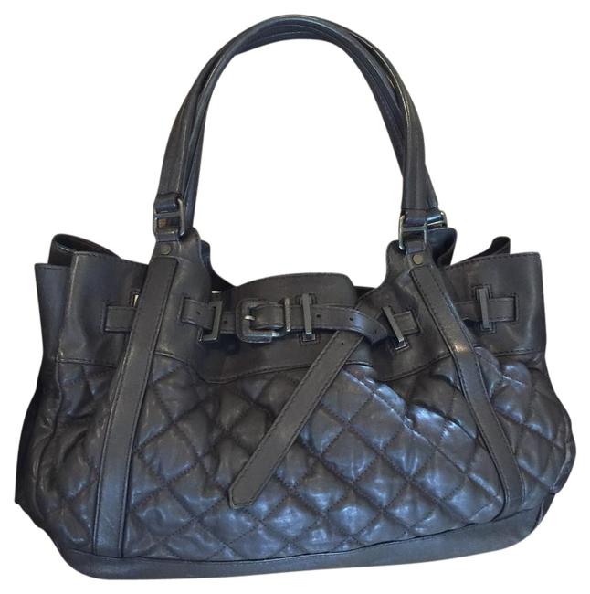 Burberry Olive Lambskin Quilted Leather Hobo Bag