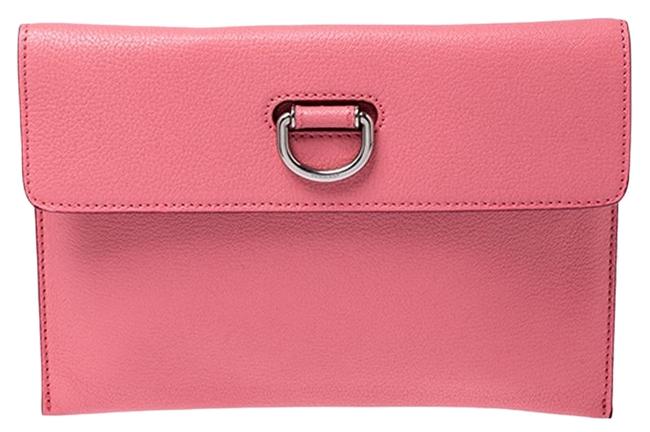 Burberry Patton Pink Leather Clutch