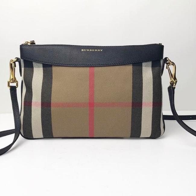 Burberry Peyton Black ClothLeather Cross Body Bag