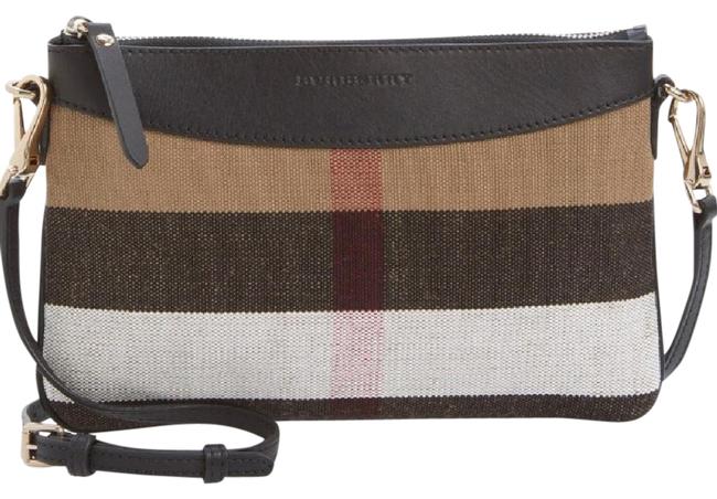 Burberry Peyton Black Nylon Cross Body Bag