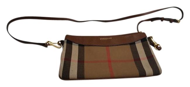 Burberry Peyton Canvas Clutch