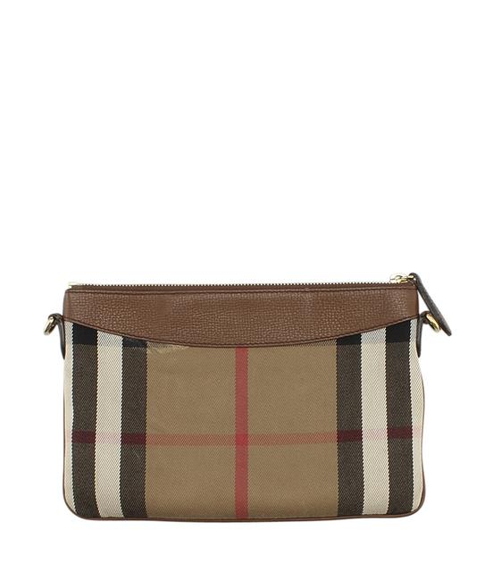 Burberry Peyton Classic Check Canvas Cross Body Bag