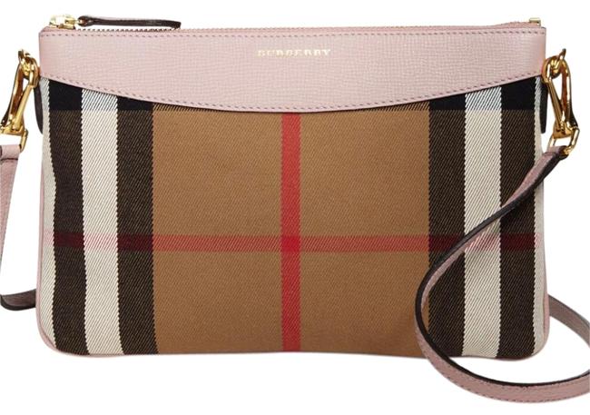 Burberry Peyton Derby Pale Orchid Cross Body Bag