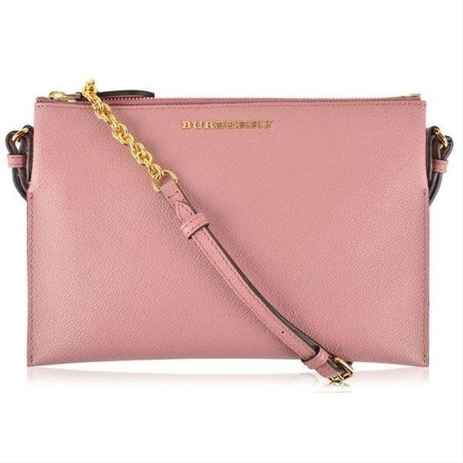 Burberry Peyton Leather Pink Cross Body Bag