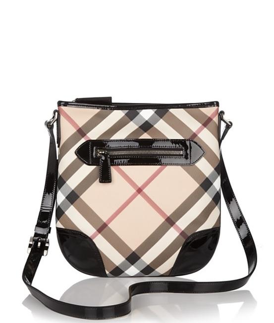 Burberry Printed Coated Canvas Cross Body Bag