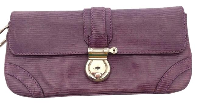Burberry Purple Clutch