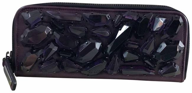 Burberry Runway Embellished Zip Clutch