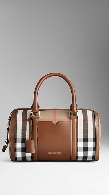 Burberry Sartorial Alchester Bowling Brown Cross Body Bag