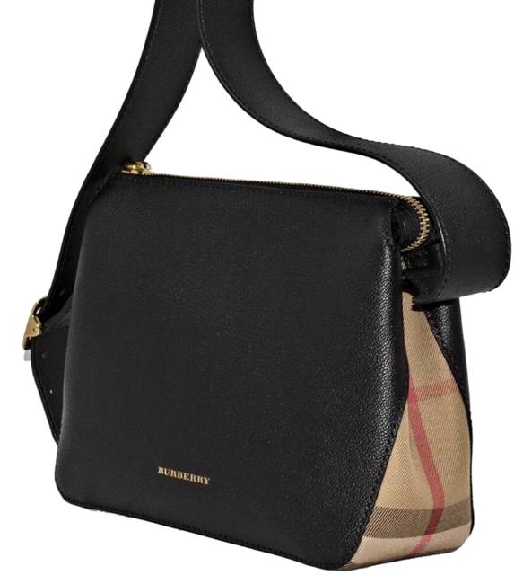 Burberry Shoulder Black Leather Cross Body Bag