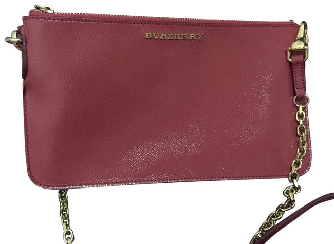 Burberry Shoulder Clutch BlushPink Blush Pink Leather Cross Body Bag