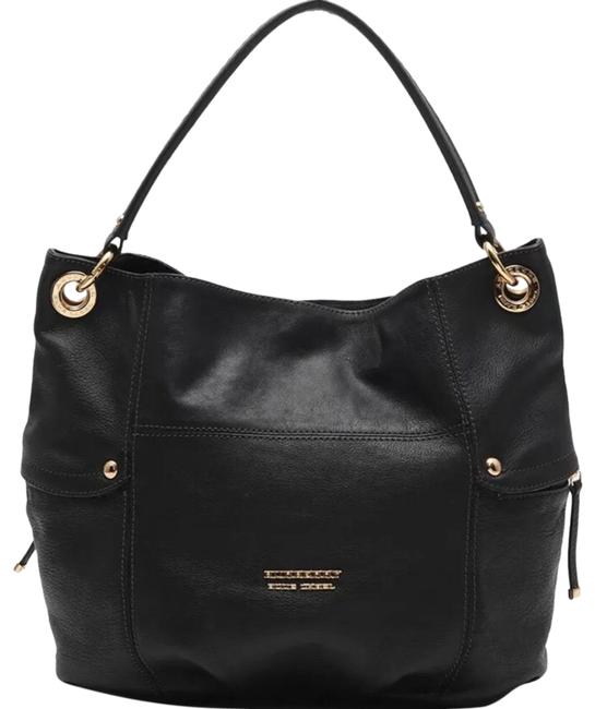 Burberry Shoulder HoboShoulder Black Leather Hobo Bag
