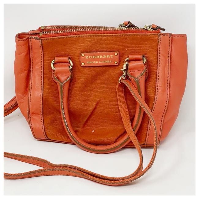 Burberry Shoulder Red Canvas Cross Body Bag